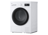Secadora bomba de calor - LG RHA1008NWK, 8 kg, 8 programas, Blanco