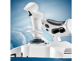 Simulador de Vuelo - Thrustmaster T.Flight Hotas 5 MSFS Special Edition, Para PS5, PS4 y PC, Mando de Potencia y Controlador de Simulación, Blanco