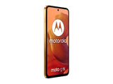Móvil - Motorola Moto g15, Naranja, 128 GB, 8 GB RAM, 6.72 LCD, MediaTek Helio G81, Full HD+, Cuero Vegano, 5200 mAh