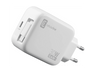 Cargador móvil - CellularLine ROLL, Retráctil, 30 W, Tipo C, Universal, Blanco