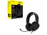Auriculares gaming - Corsair HS35 v3, Transductores de neodimio de 50 mm, Micrófono omnidireccional, Carbono