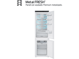 Frigorífico combi integrable - LG GTFN256SET, No Frost, 177 cm, 233 l, Metal Fresh, Sin panelar