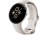 Smartwatch - Google Pixel Watch 2, 41 mm AMOLED, GPS, Android, Caja aluminio plata pulida, Correa deportiva blanco porcelana