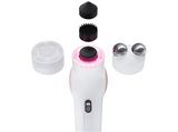 Masajeador facial - Therabody TheraFace PRO, Para Cara, Terapia de luz LED, Microcorriente, Limpieza Profunda, Blanco