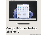Convertible 2 en 1 - Microsoft Surface Pro 9, 13 2K QHD+, Intel® Evo™ Core™ i5-1235U, 8 GB RAM, 256 GB SSD, W11 Home, Graphite