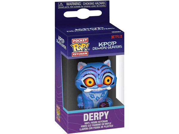 Llavero - Funko KPop Demon Hunters: Derpy, 4 cm, Vinilo