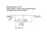 Placa de inducción con extractor - Balay 3EBC963ER, 7400 W, 4 Zonas, Escape/Convección cambiable, Zona flex inducción, Negro