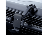 Soporte de móvil para coche - Baseus Go UltraControl, Universal, Sistema de ventosa ultrapotente, Ajustable, Rotación 360º,  Negro Cluster