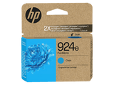 Cartucho de tinta - HP EvoMore 924e, 4K0U7NE, Cian