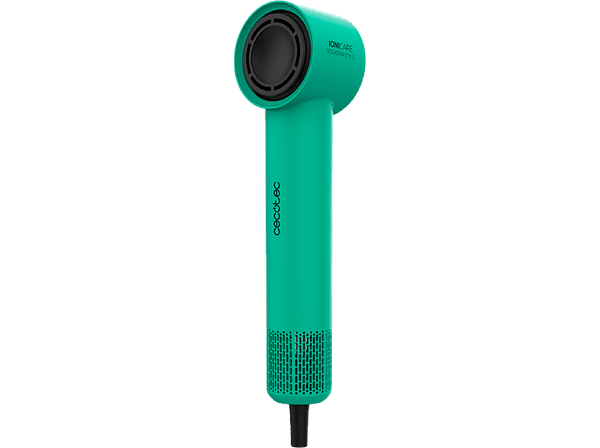 Secador - Cecotec IoniCare RockStar Style Green, 1500 W, 4 ajustes de temperatura, 3 velocidades, Motor Brushless, 110000 rpm, Difusor incluido, Green