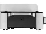 Barbacoa - WMF Lono Master Grill, 2400W, Antiadherente, Regulador temperatura, 2 zonas, Bandeja antigoteo extraíble, Acero inoxidable Cromargan, Plata