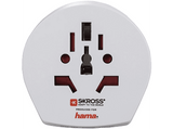 Adaptador de viaje - Hama World Travel Pro Light USB World Universal, blanco