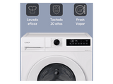 Lavadora secadora - Candy GWD 4968-S, 9kg/6kg, Motor Inverter SpeedDrive, 16 Programas, AI Silent Motion, Blanco