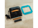 Robot limpiacristales - Cecotec Conga Windroid 1390 Double Spray Connected, 100 ml, 8 modos de limpieza, Autonomía 30 min, 4 mopas, 72W, Black