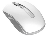 Ratón inalámbrico - Rapoo 7200M, Inalámbrico, Bluetooth, 1600 PPP, Blanco