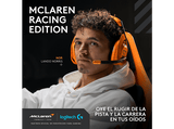Auriculares gaming - Logitech G A50 X MCLAREN, Estación base, Multidispositivo, HDMI 4K, Lightspeed, Micrófono, PC-MAC-PS-XBOX, Bluetooth, Naranja