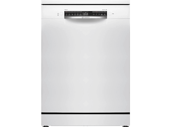 Lavavajillas - Bosch SMS4HVW02E, 14 servicios, 6 programas, 60 cm, Home Connect, ActiveWater, Blanco