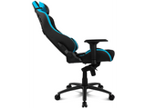 Silla gaming - Drift DR500BL, Reposabrazos 4D, Cojín cervical y lumbar, Reclinable, Giratorio