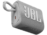 Altavoz inalámbrico - JBL Go 3, 4.2 W, 5 h, 500 mAh, Blanco