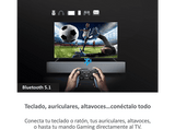 TV LED 55 - Haier K80 Series H55K800UX, Smart TV (Google TV), HDR 4K, Direct LED, Dolby Audio y Dolby Vision, Sin marcos, Negro