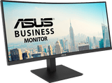 Monitor - ASUS VA34VCPSN, Curvo, 34, QHD, 4 ms, 100 Hz, HDMI, Negro