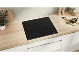 Placa inducción - Bosch PVQ631HC1E, 4 zonas, 30 x 21 cm, 59.2 cm, Negro