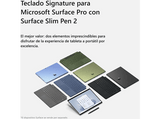 Teclado - Microsoft ‎‎8X6-00132, Para Surface Pro 8/ 9/X, Con lápiz, Bosque