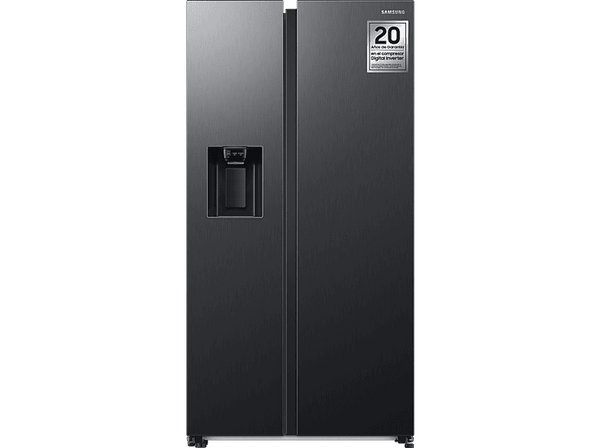 Frigorífico americano - Samsung SMART AI RS68CG885DB1EF, No Frost, 178 cm, 634l, Metal Cooling, WiFi, Dispensador de hielo & agua, Grafito
