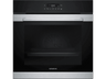 Horno - Siemens HB372ABS0, IQ300, Multifunción, Pirolítico, 71 l, PerfectCooking 3D, Display LED Touch, 60cm, Negro