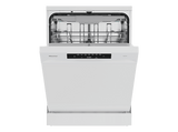 Lavavajillas - Hisense HS643B90W, 15 servicios, 6 programas, 60 cm, Tecnología Inverter, Tercera Bandeja, Blanco