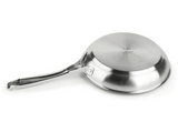 Sartén - Jata Hogar HSAR2118, 18 cm, Acero inoxidable, Fondo difusor Full Induction, Inox