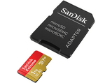 Tarjeta Micro SDXC - SanDisk Extreme, 1 TB, Hasta 190 MB/s lectura, UHS-I, U3, V30, A2, Clase 10, Multicolor