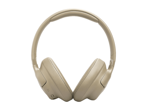 Auriculares inalámbricos - JBL Tune 730BT, 76 h Autonomía, Sonido JBL Pure Bass, Diadema, Bluetooth 6.0, Beige