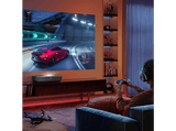 Proyector - Hisense PL2, 4k, 2700 lúmenes, Wi Fi, Dolby Atmos, HDR, Negro