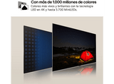TV QNED 75 - LG 75QNED91T6A, UHD 4K, Procesador Inteligente 4K α8, Smart TV, DVB-T2 (H.265), Negro Dark Meteor Titan