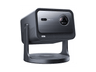 Mini proyector - Hisense C2, Láser Tricolor, Dolby Vision, IA Upscaling, Hasta 300", Gris metalizado