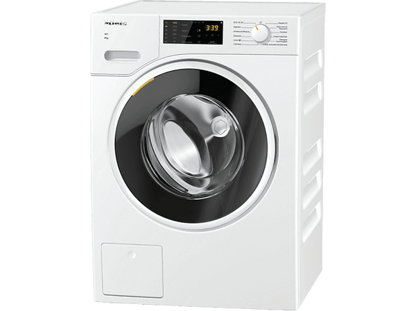 Lavadora carga frontal - Miele WWD020 WCS ELW, 8 kg, 1400 rpm, AddLoad, Autodosificación, CapDosing, Blanco