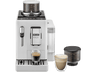 Cafetera superautomática - De'Longhi Rivelia EXAM440.35.W, Molinillo integrado, Espumador leche, Táctil, 4 perfiles, 8 recetas, 19bar, 1450W, Blanco