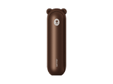 Ventilador portátil - Jisulife Life8 Plus, 10W, 4500 mAh, 3 Velocidades, Hasta 46h Autonomía, Marrón