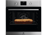 Horno - Electrolux EOF6P54TX, Multifunción, Pirolítico, 72 l, Anillo térmico, 60 cm, Inox