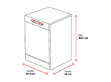 Lavavajillas - Miele G 5611 SC, 14 Servicios, 5 Programas, 59.8 cm Ancho, AutoOpen, ComfortClose, Inox