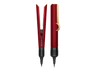 Plancha de pelo - Dyson Airstrait™, Alisado Mojado a Seco, 1600W, 3 Niveles temperatura, 3 Niveles potencia, Red Velvet/Gold