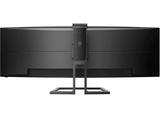 Monitor - Philips 499P9H, 48.8 Ultra Wide 5K, SuperWide 32:9, 5 ms, HDR400, LowBlue, USB-C, HDMI, Negro