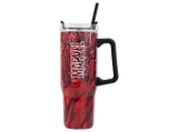 Termo - Sherwood Marvel, 940 ml, Acero inoxidable, Con pajita y asa ergonómica