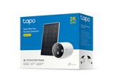 Cámara de Vigilancia IP - TP-Link Tapo C425 Kit, Cámara Seguridad WiFi con Batería y Panel Solar, Detección IA Gratuita, 2K QHD, Visión Nocturna Color