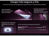 Powerbank - Baseus PicoGo AM52, 10000 mAh, 45 W, Qi2.2 de 25W, USB-C, Carga inalámbrica, Carga rápida, Multidispositivo, Certificado CCC, Dark Cherry
