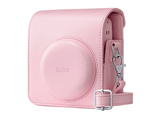 Funda cámara - Fujifilm Instax Mini 13, Cuero sintético, Rosa
