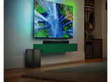 Barra de sonido - Philips TAB5309/10, Bluetooth, Subwoofer Inalámbrico, 120 W, Gris oscuro