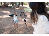 Gimbal - DJI Osmo Mobile 8, Seguimiento Inteligente, Brazo extensible y Trípode, Autonomía hasta 10h, Para smartphones, Bluetooth, Negro