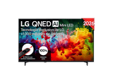 TV QNED Mini LED 55 - LG 55QNED72B6B, UHD 4K, Procesador Inteligente α7 AI Processor 4K Gen9, Smart TV, DVB-T2 (H.265), Negro